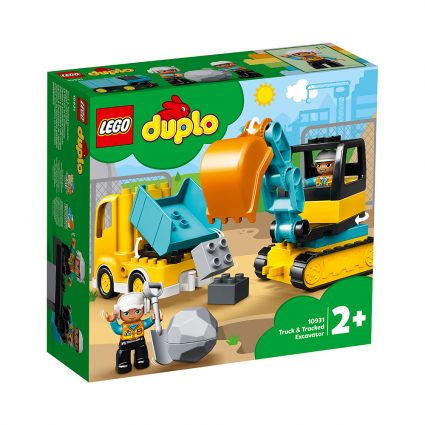 LEGO 10931 LASTEBIL OG BELTEGRAVEMASKIN