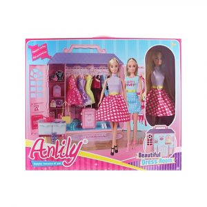 ANLILY DUKKE MED KOMPLETT