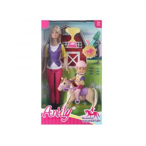 ANLILY DUKKE MED KIKI & PONY