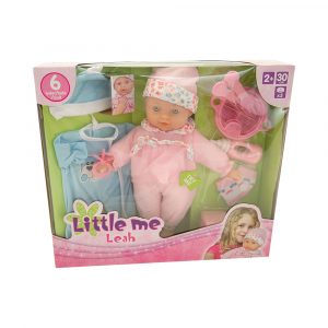 BABYDUKKE LEAH 28 CM. MED LYD,