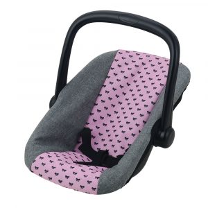 DUKKE BILSETE I DISPLAY ESKE