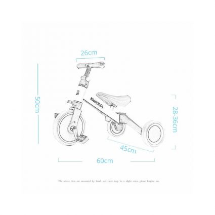 TRE-HJUL / BALANSESYKKEL MED