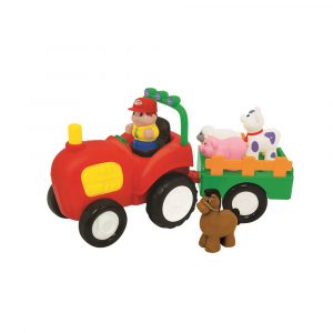 TRAKTOR M/TILHENGER & DYR,