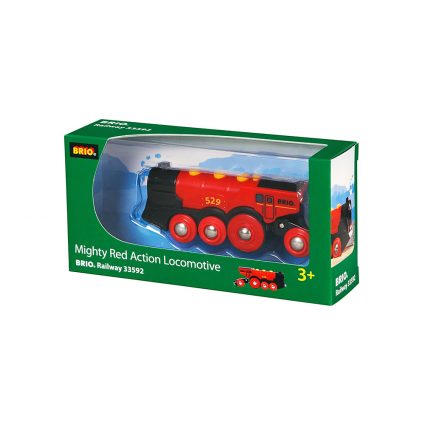 BRIO STORT RØDT LOK B/O