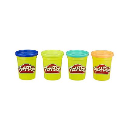 PLAY-DOH 4-PACK CLASSIC/WILD/SWEET, ASST