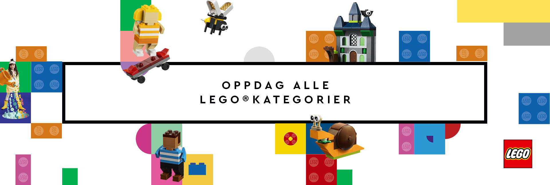 alle lego kategorier