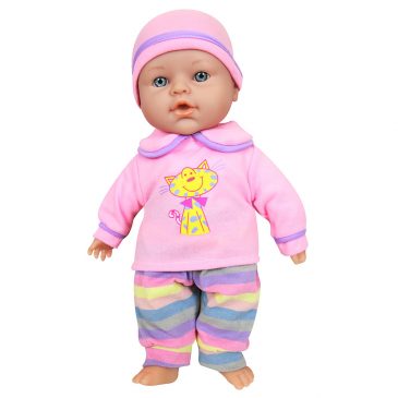 30 CM BABYDUKKE M/ MYK KROPP, LITTLE ME