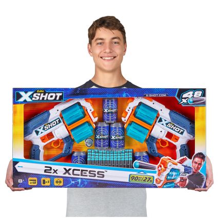 X-SHOT EXCEL, XCESS, TK-12 DOUBLE PACK