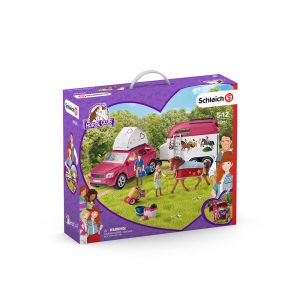 SCHLEICH HORSE ADVENTURES WITH CAR AND T