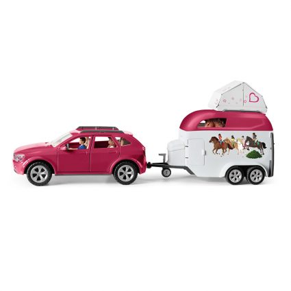SCHLEICH HORSE ADVENTURES WITH CAR AND T