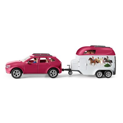 SCHLEICH HORSE ADVENTURES WITH CAR AND T