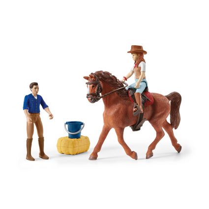 SCHLEICH HORSE ADVENTURES WITH CAR AND T