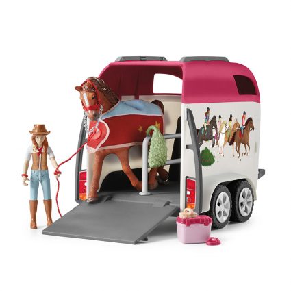 SCHLEICH HORSE ADVENTURES WITH CAR AND T