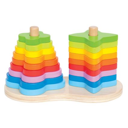 HAPE DOUBLE RAINBOW STACKER