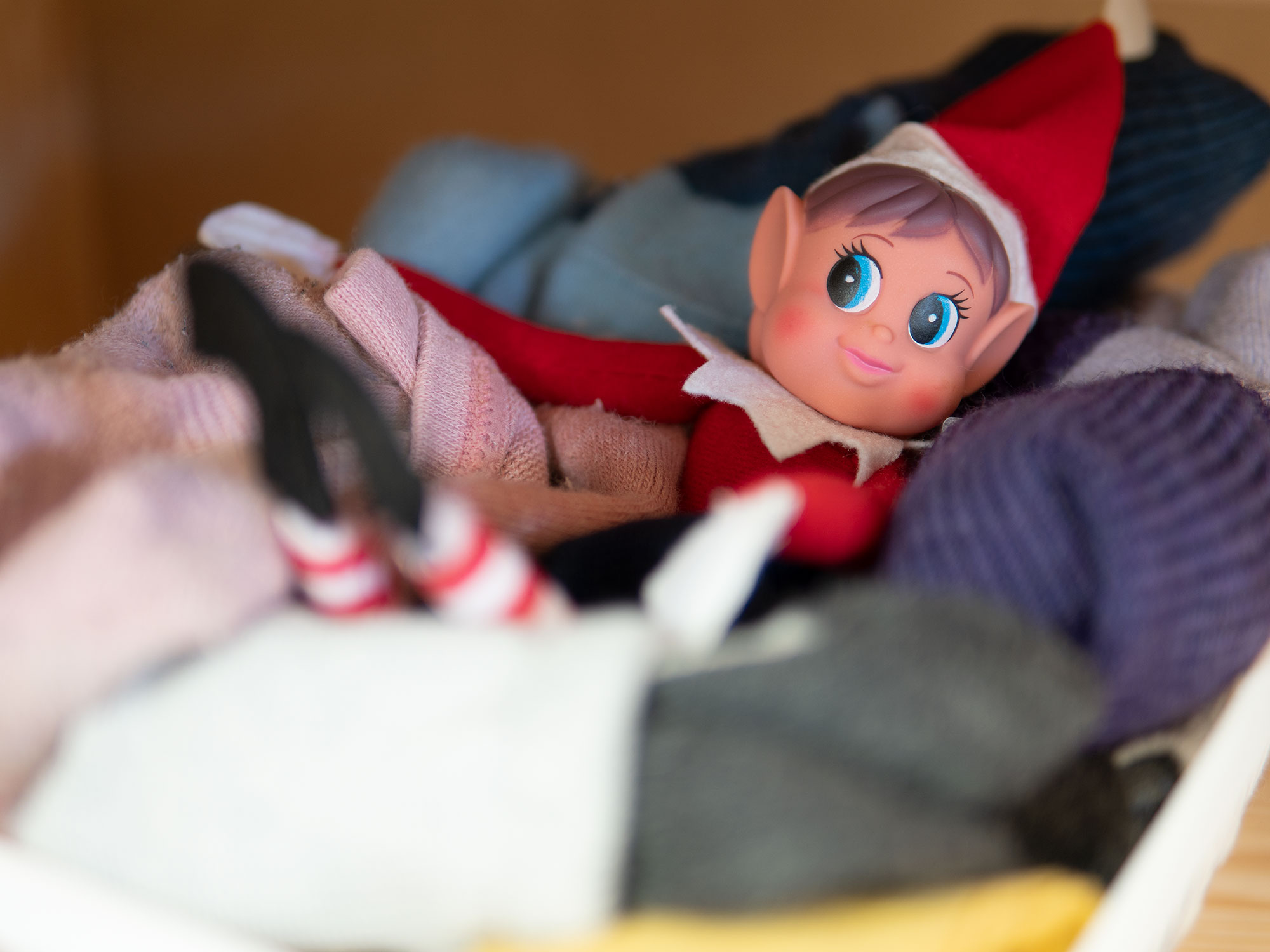 Rampenissen har gjemt seg i sokkeskuffen