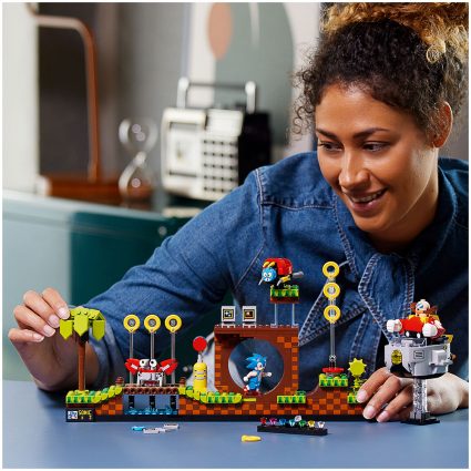 LEGO 21331 SONIC THE HEDGEHOG GREEN H