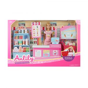 ANLILY DUKKE OG SHOPPINGSETT