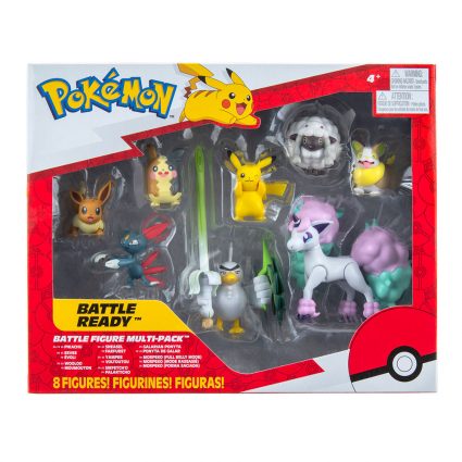 POKEMON W7 - FIGURE 8 PACK (5 OG 8 CM)