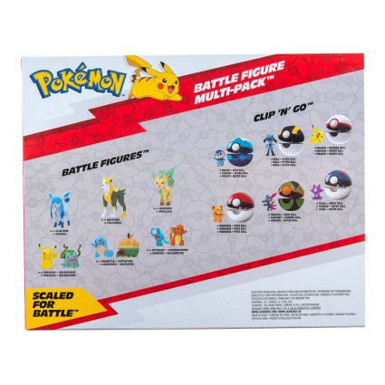 POKEMON W7 - FIGURE 8 PACK (5 OG 8 CM)