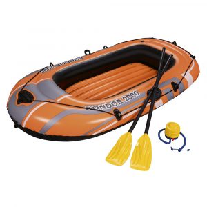 GUMMIBÅT M/ÅRER OG PUMPE (246X122CM)