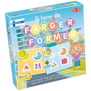 VI LÆRER FARGER OG FORMER