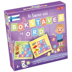 VI LÆRER BOKSTAVER OG ORD