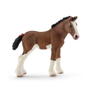 CLYDESDALE HORSE, FOAL