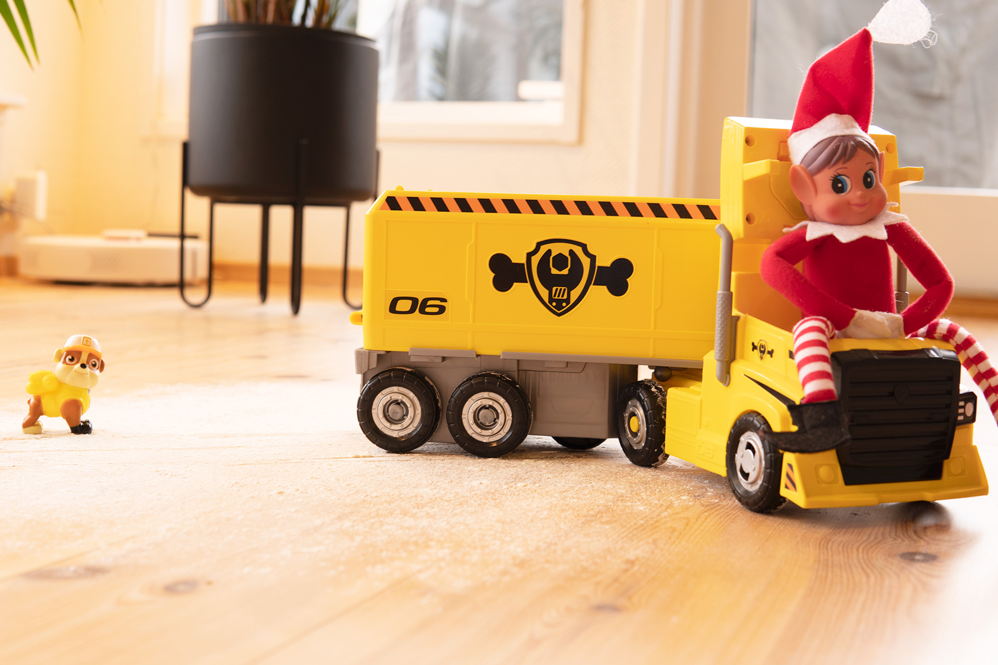 Rampenissen har tatt Rubble sin X-treme truck og kjørt av gårde