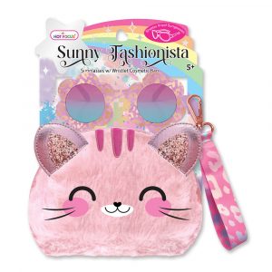 SOLBRILLER M/SMINKEVESKE KATT