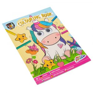 FARGEBOK M/BEVEGELIGE ØYNE