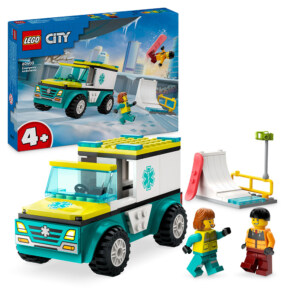 LEGO 60403 AMBULANSE OG SNØBRETTKJØRER