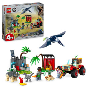 LEGO 76963 DYRERESERVAT MED DINOSAURUNGE