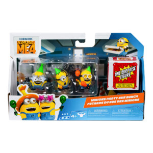 DESPICABLE ME4 5 CM MINI MAYHEM FIGS 4 P