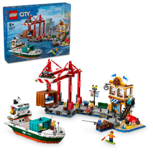 LEGO 60422 HAVNEOMRÅDE MED LASTESKIP
