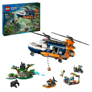 LEGO 60437 JUNGELUTFORSKERENS HELIKOPTER