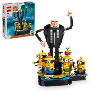 LEGO 75582 KLOSSEBYGD GRU OG MINIONS