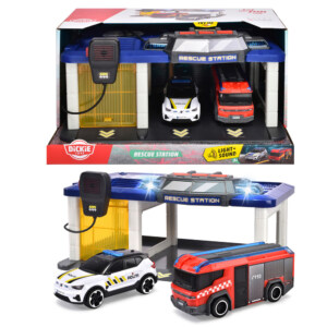 DICKIE TOYS NORSK REDNINGSSTASJON MED 2