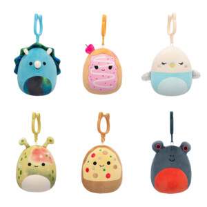 SQUISHMALLOWS 9 CM P21 CLIP ON ASST CDU