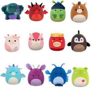 SQUISHMALLOWS 19 CM P21 FSDU ASST A+C