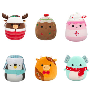 SQUISHMALLOWS 19 CM HOLIDAY ASST CDU