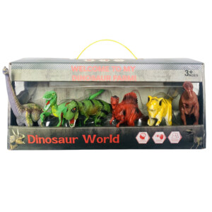 DINOSAURSETT 6 STK