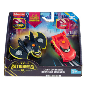 BATWHEELS 1:55 LIGHT-UP REDBIRD & BATWIN