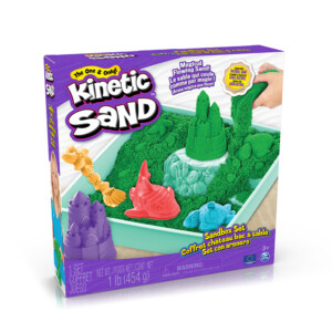 KINETIC SAND SANDBOX SET GRØNN
