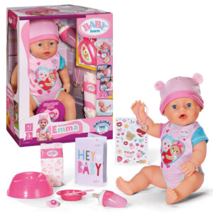 DUKKE - BABY BORN EMMA 43CM