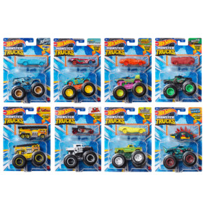 HW MONSTER TRUCKS 1:64 SINGLE AND PROMO