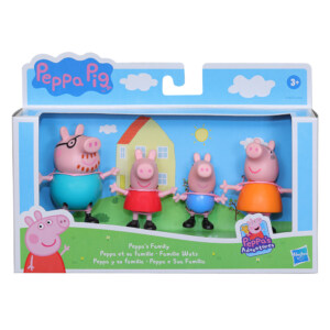 PEPPA PIG 3 INCH FIGURE 4-PACK
