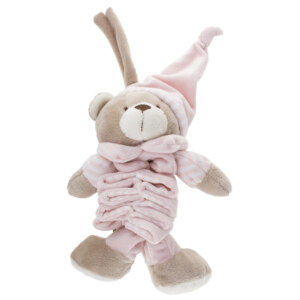 SPILLEDÅSE BAMSE ROSA 20CM TINKA BABY