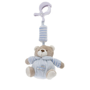 RANGLE BAMSE BLÅ M/KLYPE TINKA BABY