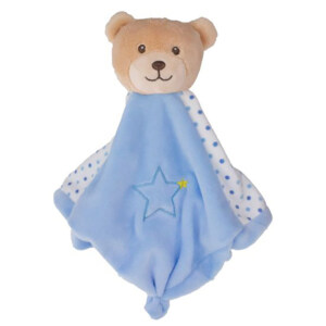 KOSEKLUT BAMSE BLÅ 28X28CM TINKA BABY