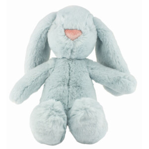 KANIN LYS BLÅ 30CM TINKA PLYSJ